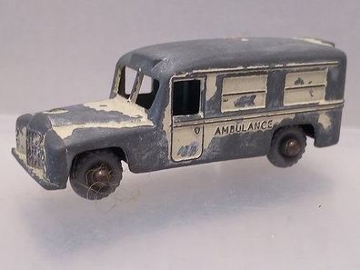 Daimler Ambulance weiß Matchbox Lesney 1-75 No.14B Modellauto
