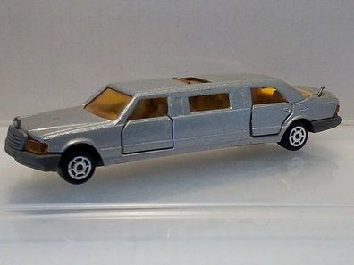 Strechlimousine Mercedes W124 1:58 Majorette Nr. 326 Modellauto