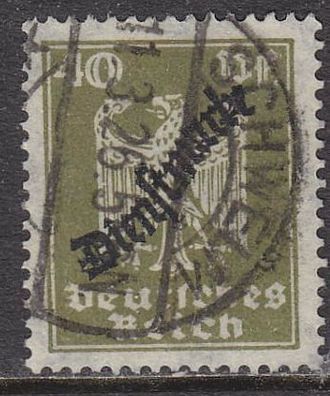 Deutsches Reich Dienstmarke 110 O #040986