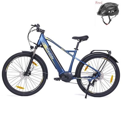 250W Mittelantriebsmotor 27,5 Zoll Eleglide C1 Trekkingrad mit hydraulischer Federung