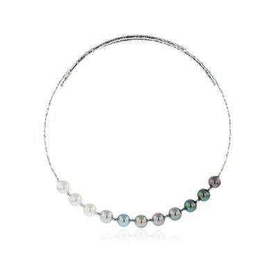 Luna-Pearls - 216.0727 - Collier - 750 Weißgold - Tahiti-Zuchtperle