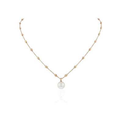 Luna-Pearls - 216.0756 - Collier - 750 Rotgold - Akoya-Zuchtperle - 45cm