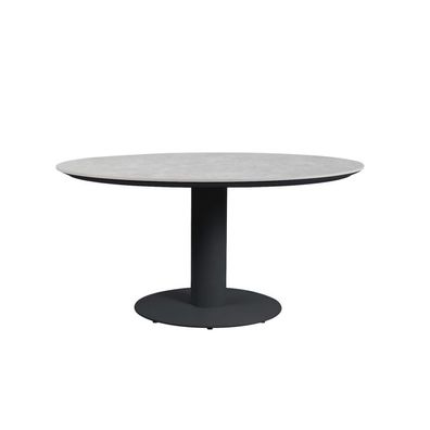Best Freizeitmöbel Circo Dinning Tisch Gartentisch Esstisch rund 130 x 74 cm
