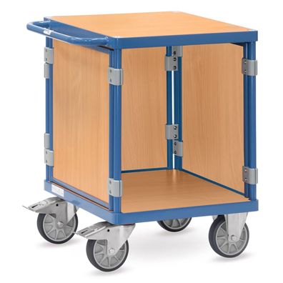 Fetra Dreiwand-Tischwagen MultiVario Baukasten-System Ladeflaeche 600x600mm