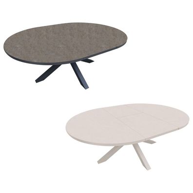 Best Freizeitmöbel Belgrado ausziehbarer Esstisch Dinning-Tisch Gartentisch bis 200c