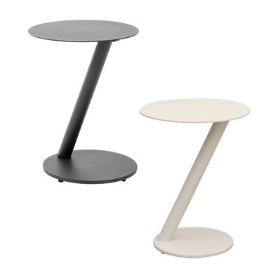 Best Freizeitmöbel Paros Beistelltisch Side Table anthrazit/sand 45x45x45,5 cm