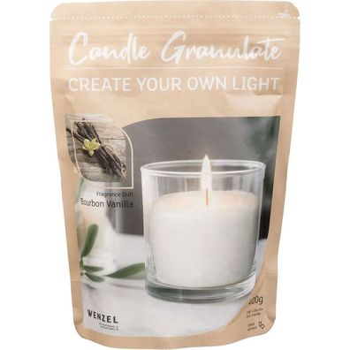 Kerzensand - Wachsgranulat Bourbon Vanille 400g