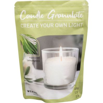 Kerzensand - Wachsgranulat Lemongrass 400g