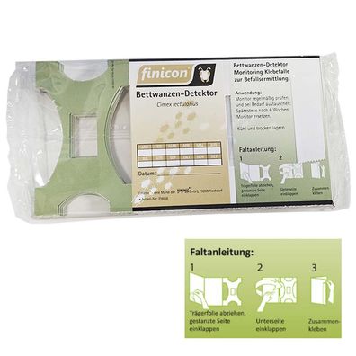 finicon Bettwanzen-Detektor 10 Stück