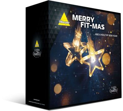 54,10 € / kg | Inkospor Riegel Adventskalender, 24 Riegel gemischt