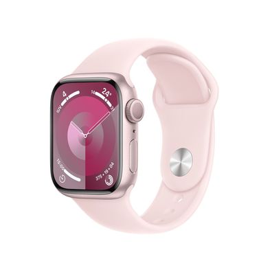 Apple Watch Series 9 (41 mm) Rosé GPS / Apple Smartwatch 9 ; 36 Monate Gewähr