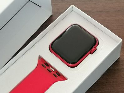 Apple Watch Series 9 (41 mm) (PRODUCT)RED GPS / Apple Smartwatch 9 ; 36 Monate Gewähr