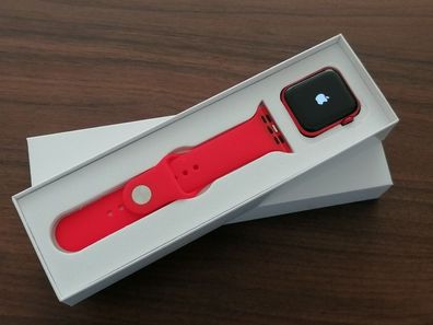 Apple Watch Series 9 GPS 41 mm (PRODUCT)RED / Smartwatch / 36 Monate Gewährleistung