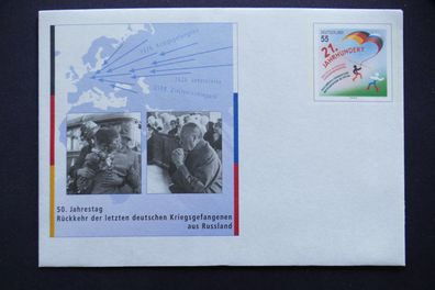 Bund Nr. 2408 USo 105 * * Rückkehr der letzten Kriegsgefangenen aus Russland (GB 2051
