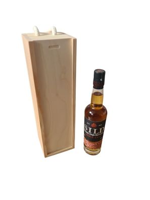 Geschenk SILD „Triple Cask“ Single Malt Whisky in einer Holzbox mit Tragekordel