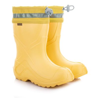 3Kamido GoCamp Gummistiefel aus EVA-Material herausnehmbarem Filzfutter-Gelb