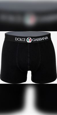 Dolce Gabbana Boxershort in schwarz mit Logo