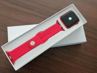 Apple Watch Series 9 45 mm (PRODUCT)RED GPS / Apple Smartwatch 9 ; 36 Monate Gewähr