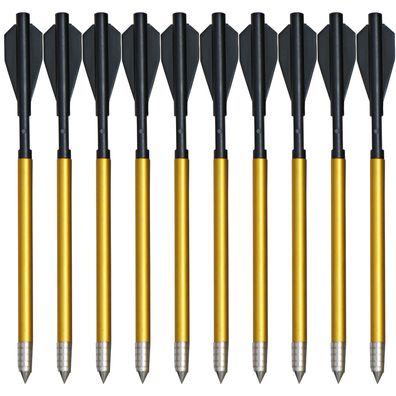 Buchner Ersatzpfeile für Pistolenarmbrust SOBEK Aluminiumpfeile 10 Stück