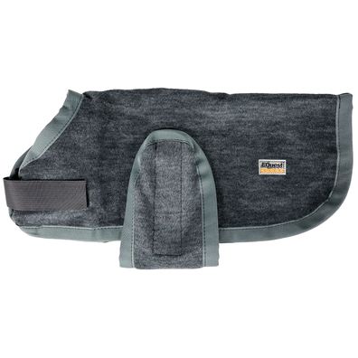 EQuest Hundemantel aus Dralon, anthrazit - 35 cm