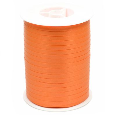 Geschenkband Ringelband 5mm x 500m Rolle Orange