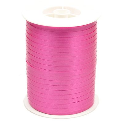 Geschenkband Ringelband 5mm x 500m Rolle Fuchsia