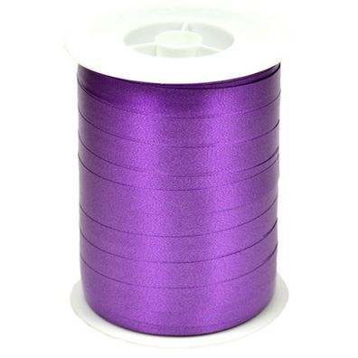 Geschenkband Ringelband 10mm x 250m Rolle Lila