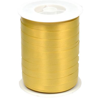 Geschenkband Ringelband 10mm x 250m Rolle Gold