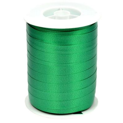 Geschenkband Ringelband 10mm x 250m Rolle Grün