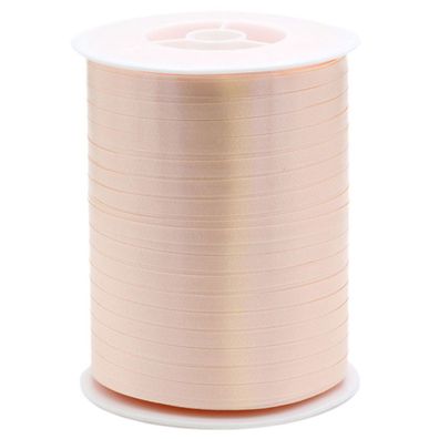 Geschenkband Ringelband 5mm x 500m Rolle Beige