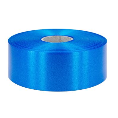 Geschenkband Ringelband 50mm x 100m Rolle Blau