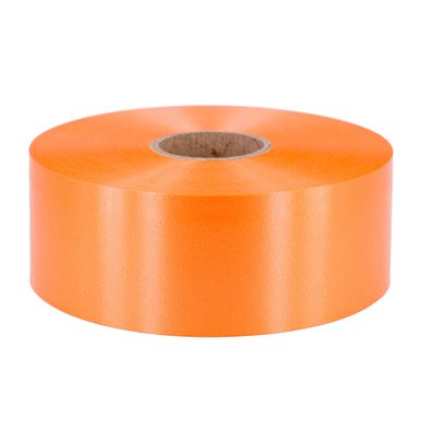 Geschenkband Ringelband 50mm x 100m Rolle Orange