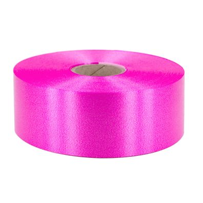 Geschenkband Ringelband 50mm x 100m Rolle Fuchsia