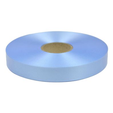 Geschenkband Ringelband 19mm x 100m Rolle Hellblau