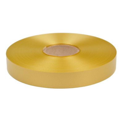 Geschenkband Ringelband 19mm x 100m Rolle Gold