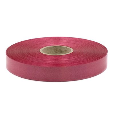 Geschenkband Ringelband 19mm x 100m Rolle Weinrot / Bordeaux