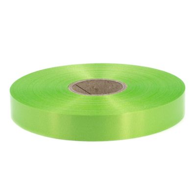 Geschenkband Ringelband 19mm x 100m Rolle Lindgrün / Maigrün