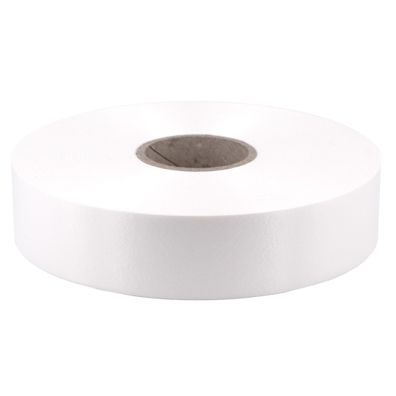 Geschenkband Ringelband 31mm x 100m Rolle Weiß