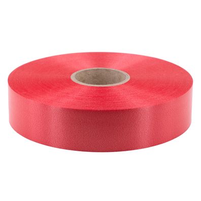 Geschenkband Ringelband 31mm x 100m Rolle Rot