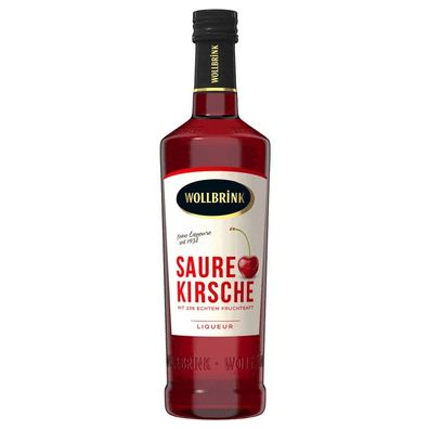 Wollbrink Saure Kirsche Kirschlikör 0,7 l