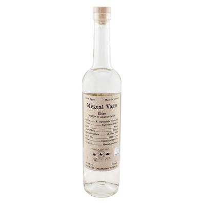 Mezcal Vago Elote 50,2% 0,7 ltr. by Hijos de Aquilino Garcia 100% Agave