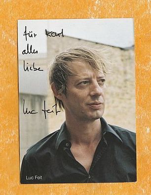 Luc Feit ( luxemburgischer Schauspieler ) - persönlich signiert