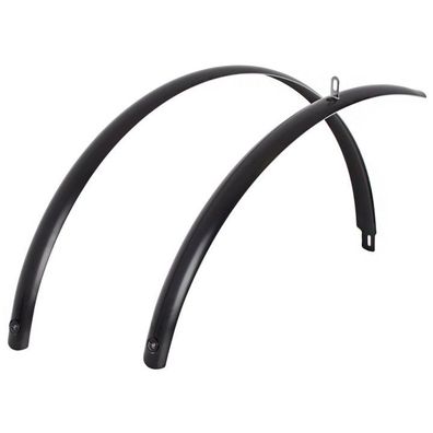 CURANA Radschutzgarnitur "CLite" Aluminium, Kunsts 35 mm, 28", sc