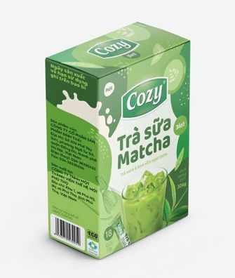 Cozy Matcha Milchtee 18 x 17g (306 g)