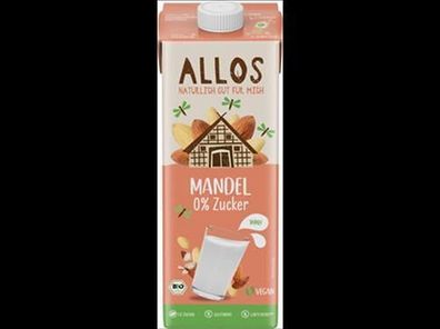 Allos 6x Mandel 0% Zucker Drink 1l