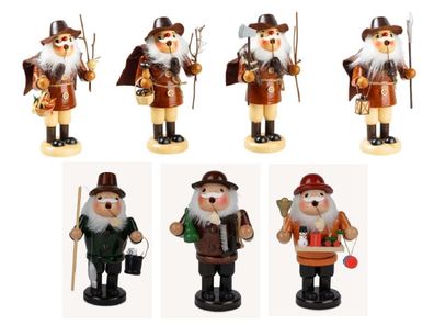 Räuchermännchen, verschiedene Figuren - 18,0 / 19,0 cm