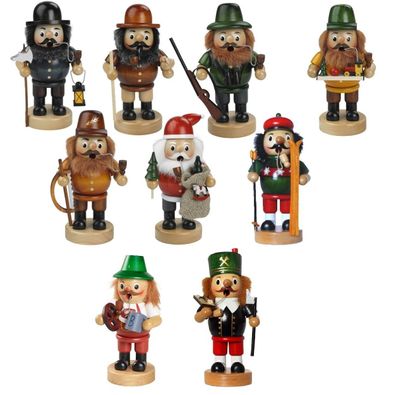 Räuchermännchen, verschiedene Figuren - 16,0 cm