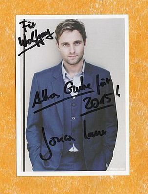 Jonas Laux (deutscher Schauspieler ) - persönlich signiert (3)