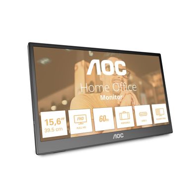 AOC 16T3EA - LED-Monitor - 40.6 cm (16") (15.6" sichtbar) - tragbar - 1920 x 10... ->