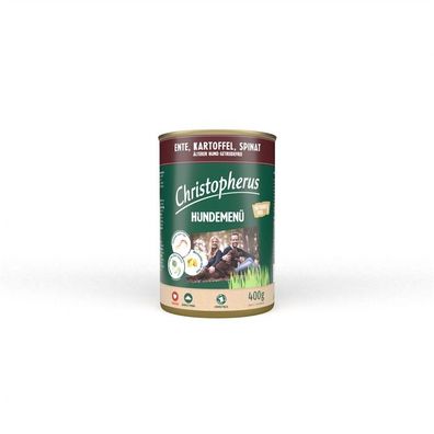 Christopherus Menü Senior mit Ente, Kartoffel & Spinat 6 x 400g